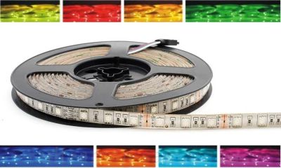 Лот: 14332404. Фото: 1. Лента ECO-5050/ 60-IP65-12V- RGB... Настольные лампы и светильники