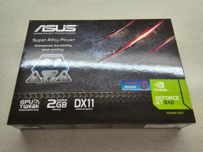Лот: 4156891. Фото: 1. Видеокарта ASUS PCI-E GT640 2048Mb... Видеокарты