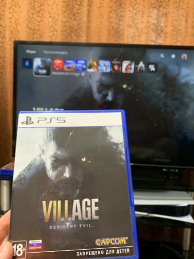 Лот: 17799288. Фото: 1. Resident Evil 8 Village ps5 playstation... Игры для консолей