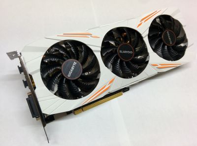 Лот: 12261228. Фото: 1. Видеокарта Gigabyte GeForce GTX... Видеокарты