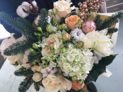 Лот: 15211344. Фото: 1. Букет "Зимняя сказка ". Свежие цветы