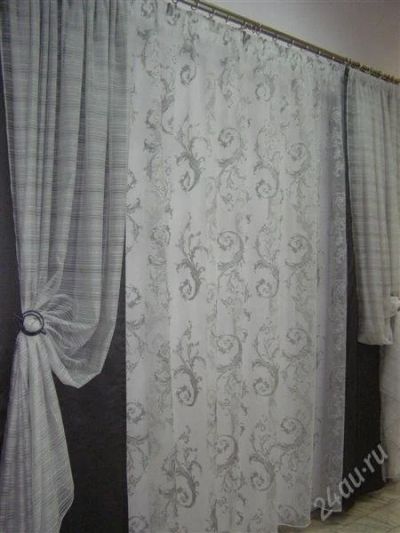 Лот: 796815. Фото: 1. Комплект штор- 2. Шторы, тюль