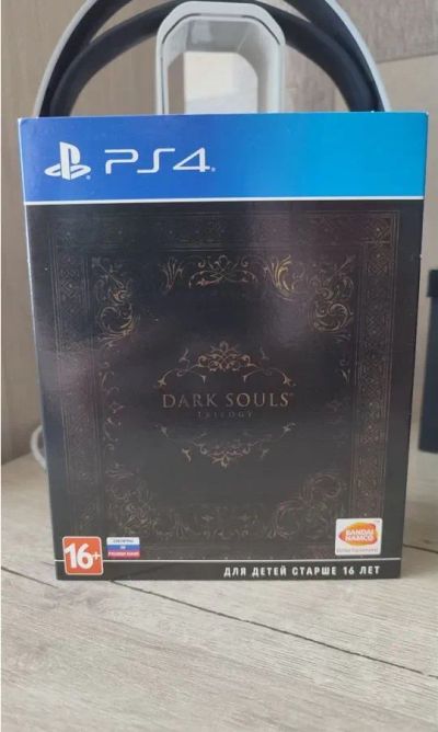 Лот: 22556753. Фото: 1. Dark souls trilogy ps4. Игры для консолей
