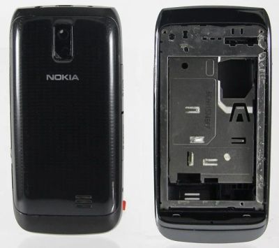 Лот: 12059862. Фото: 1. Корпус Nokia 309 Черный. Корпуса, клавиатуры, кнопки