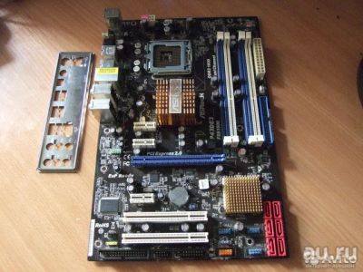 Лот: 14598376. Фото: 1. ASRock P43DE3 , 4 x DDR3 DIMM... Материнские платы