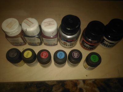 Лот: 17322532. Фото: 1. Краски для марморирования(Акриловые... Краски, карандаши, мелки