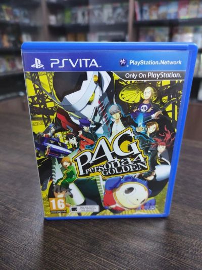 Лот: 17375554. Фото: 1. Persona 4 Golden. Лицензионный... Игры для консолей