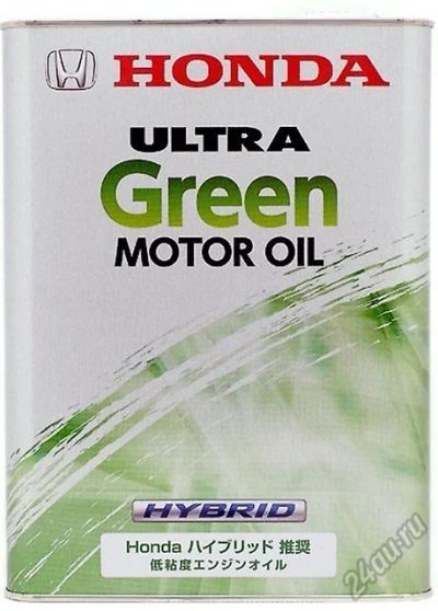 Лот: 5877655. Фото: 1. HONDA ULTRA GREEN (масло для гибридов... Масла, жидкости