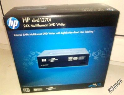 Лот: 2367607. Фото: 1. Привод dvd-rw hp dvd1270i black... Приводы CD, DVD, BR, FDD