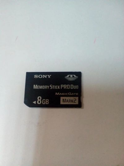 Лот: 9401565. Фото: 1. Z181. Memory Stick PRO Duo 8GB. Карты памяти