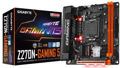 Лот: 12047641. Фото: 1. Gigabyte Ga-Z270N-gaming 5 (Полный... Материнские платы