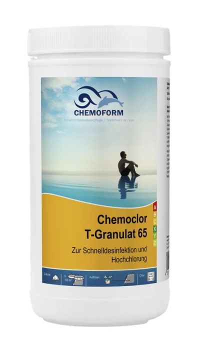 Лот: 22374175. Фото: 1. Кемохлор Chemoform Т-65 гранулированный... Бассейны, аксессуары и комплектующие