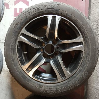 Лот: 14105799. Фото: 1. Колесо запасное, 4*98, R14 (185... Шины на дисках