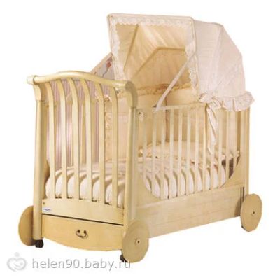 Лот: 4871761. Фото: 1. Очень красивая кроватка Baby Italia... Детские кровати и кроватки