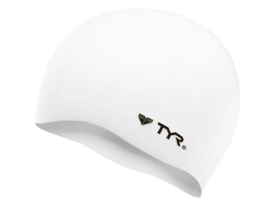 Лот: 5420199. Фото: 1. Шапочка TYR Wrinkle Free, white. Плавание