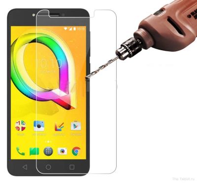 Лот: 10834990. Фото: 1. Защитное стекло Alcatel A5 (5085... Защитные стёкла, защитные плёнки