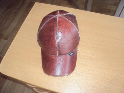 Лот: 2100008. Фото: 1. Бейсболка кожа. Головные уборы