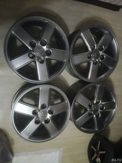 Лот: 12032308. Фото: 1. Литьё R15, 5х114,3. Комплект 4... Диски