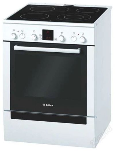 Лот: 2855602. Фото: 1. Плита BOSCH HCE 644120R белый... Плиты, духовые шкафы, варочные поверхности