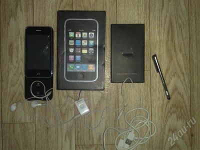 Лот: 670909. Фото: 1. Iphone на запчасти разбит экран... Смартфоны