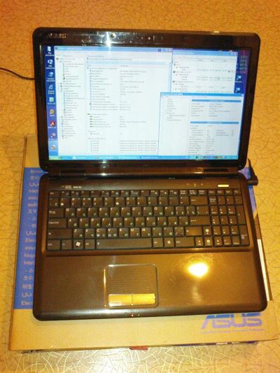 Лот: 3509807. Фото: 1. ноутбук ASUS K50AB полный комплект... Ноутбуки