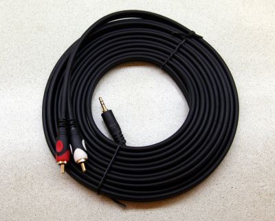 Лот: 12650021. Фото: 1. Кабель аудио 3.5мм AUX (Mini Jack... Шнуры, кабели, разъёмы