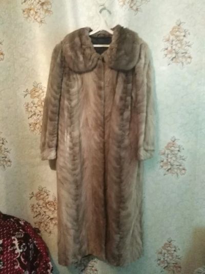 Лот: 12750433. Фото: 1. Шуба из кусочков норки Греция. Верхняя одежда