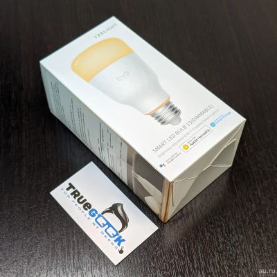Лот: 17670532. Фото: 1. Умная лампочка Xiaomi Yeelight... Лампочки