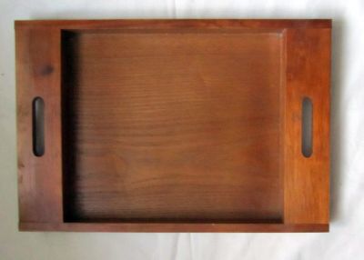 Лот: 15570182. Фото: 1. Поднос деревянный. Предметы сервировки