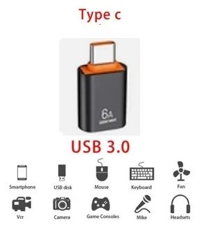 Лот: 18446881. Фото: 1. USB 3.0 - Type C Адаптер OTG. Дата-кабели, переходники