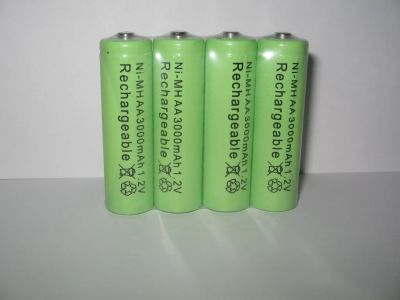 Лот: 3900905. Фото: 1. AA 3000mAh NiMH перезаряжаемая... Батарейки, аккумуляторы, элементы питания
