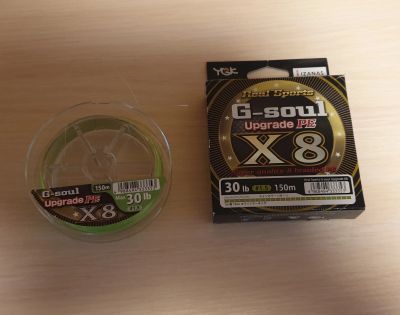 Лот: 16880163. Фото: 1. Шнур плетеный YGK G-soul X8 Upgrade... Леска, блесны, крючки, мормышки