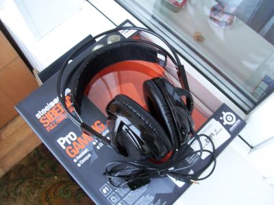 Лот: 3739720. Фото: 1. Гарнитура SteelSeries Siberia... Наушники, гарнитуры