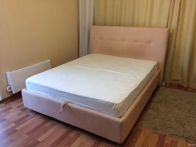 Лот: 12781424. Фото: 1. Кровать+матрас+чехол для матраса. Кровати
