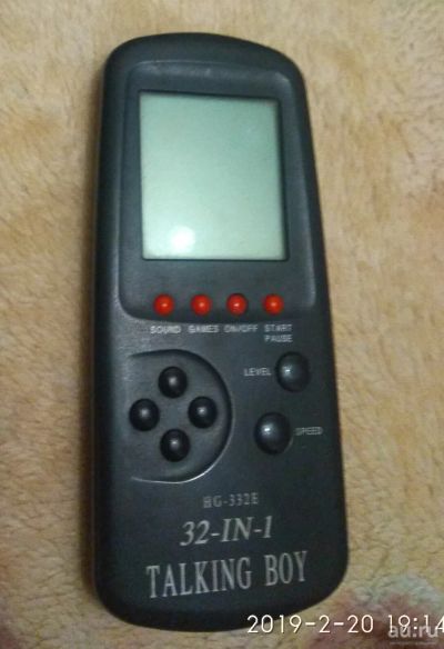 Лот: 13261507. Фото: 1. тетрис 32 в 1 talking boy hg-332e... Другое (игровые приставки, консоли, видеоигры)
