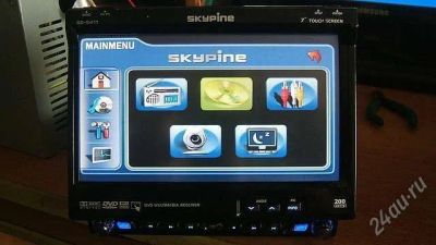 Лот: 2525916. Фото: 1. Skypine автомобильный DVD рессивер... Автомагнитолы