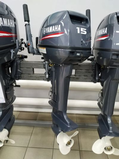 Лот: 12746451. Фото: 1. Лодочный мотор Yamaha 15FMHS ПЛМ... Лодочные моторы