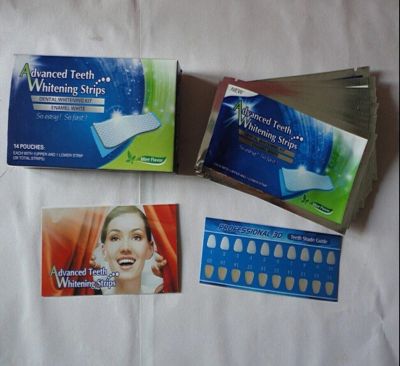 Лот: 10258184. Фото: 1. Advanced Teeth Полоски для отбеливания... Уход за полостью рта