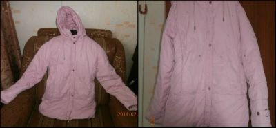 Лот: 3758023. Фото: 1. Пуховик женский розовый. Верхняя одежда