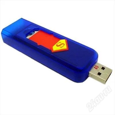 Лот: 1292247. Фото: 1. Электронная зажигалка Superman. Сувенирные мелочи
