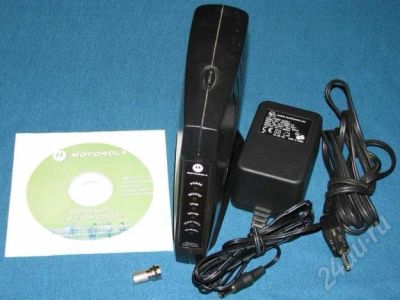 Лот: 477244. Фото: 1. Кабель-модем Motorola SB5101E. Разное