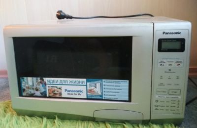 Лот: 11605151. Фото: 1. Микроволновая печь СВЧ Panasonic. Микроволновки, мини-печи