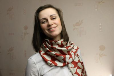 Лот: 5418679. Фото: 1. Платок | Шелк | Сердечки. Шарфы, платки