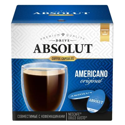 Лот: 24474031. Фото: 1. Кофе в капсулах Absolut Drive... Чай, кофе, какао