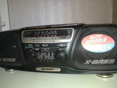 Лот: 4101269. Фото: 1. Магнитола SHARP WQ 767Z. Музыкальные центры, магнитолы