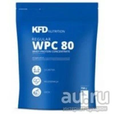 Лот: 9205323. Фото: 1. Протеин Regular WPC 80 KFD 750... Спортивное питание, витамины
