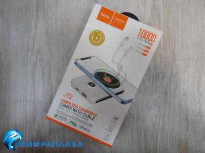 Лот: 20772048. Фото: 1. Внешний аккумулятор 10000 mAh... Внешние, портативные аккумуляторы для смартфонов (Power bank)