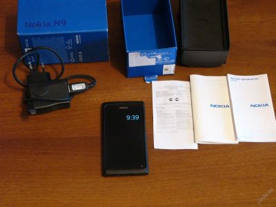 Лот: 3223428. Фото: 1. с рубля Nokia n9 64гб полный комплект... Смартфоны