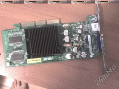 Лот: 195615. Фото: 1. Видеокарта asus v9180 series 64mb. Видеокарты