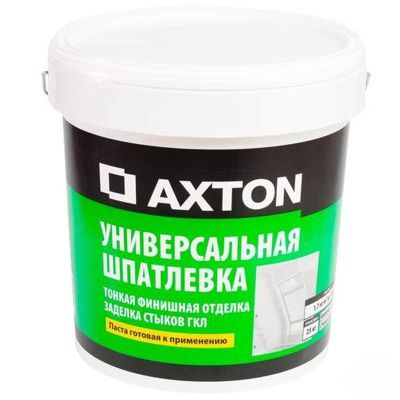 Лот: 6902640. Фото: 1. Axton. Шпаклёвка универсальная... Смеси, шпатлевки, цемент